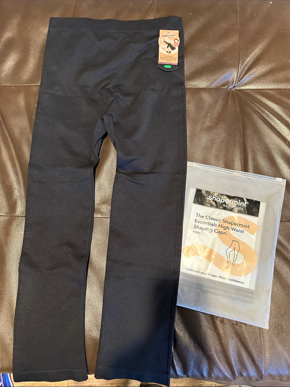 NWT Shapermint High-Waist Capri 42024 Large